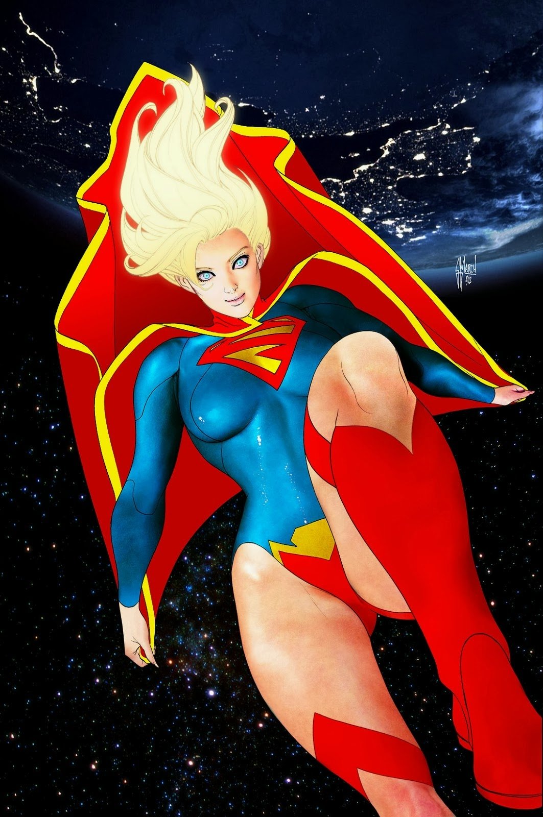 Supergirl Art - ID: 56371 - Art Abyss