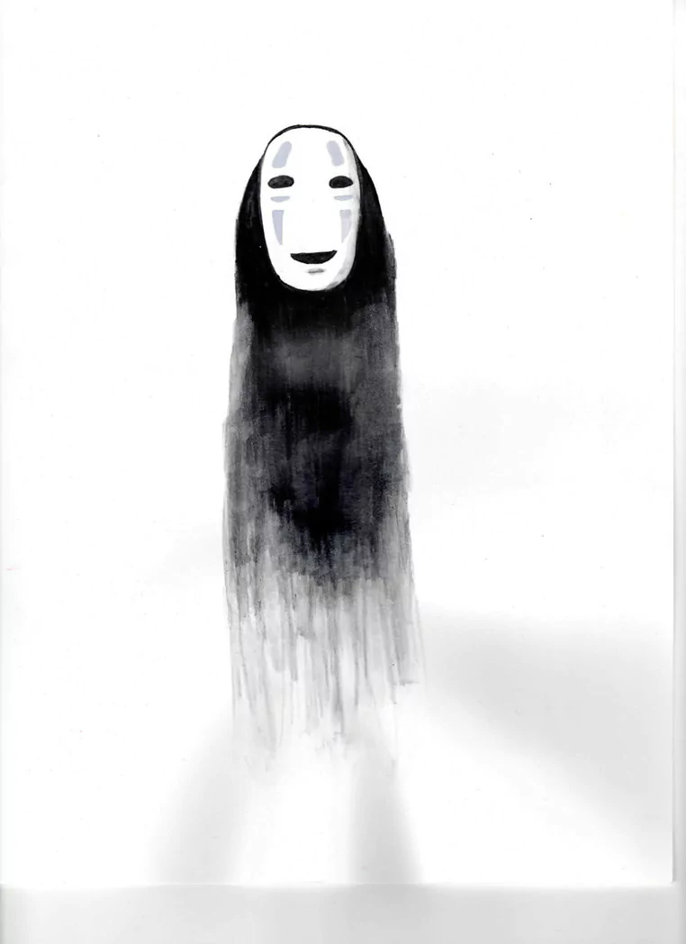No-Face (Spirited Away) Anime Spirited Away ghost mask Image