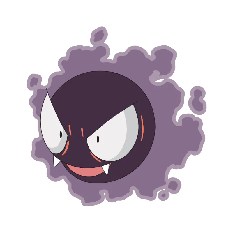 Gastly (Pokémon) video game Pokemon ghost cartoon Image