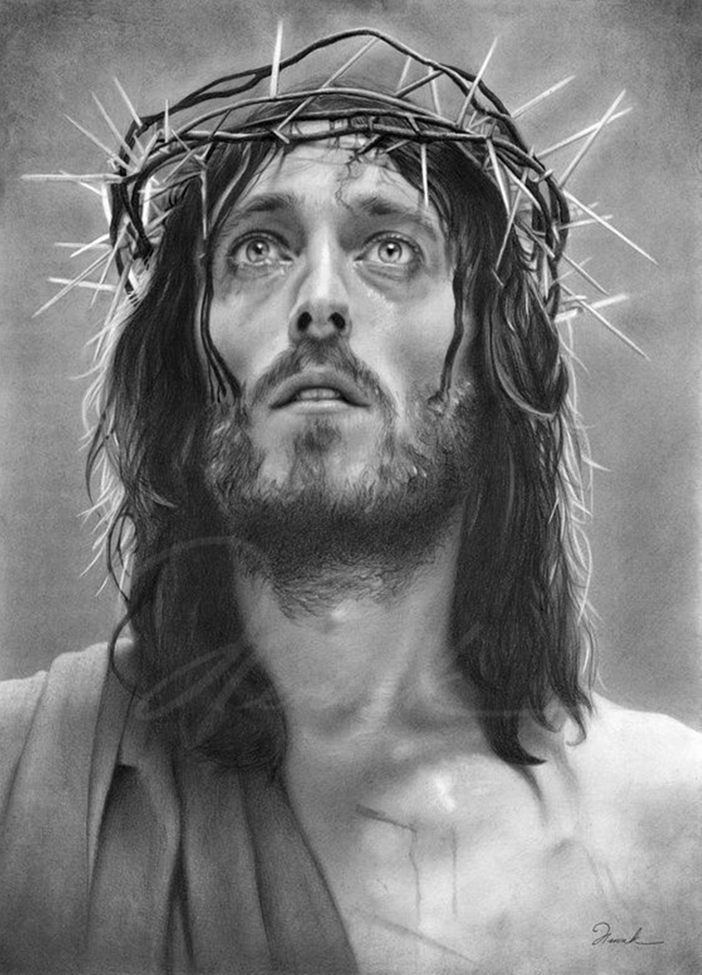 Jesus Art by Henrik