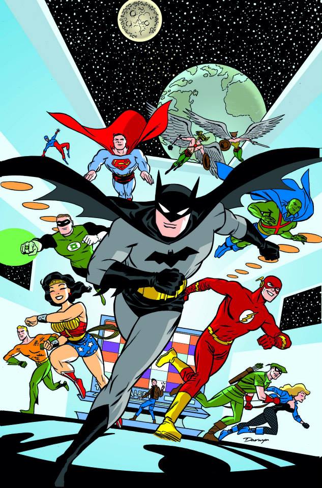 Justice League Of America Art by Darwyn Cooke