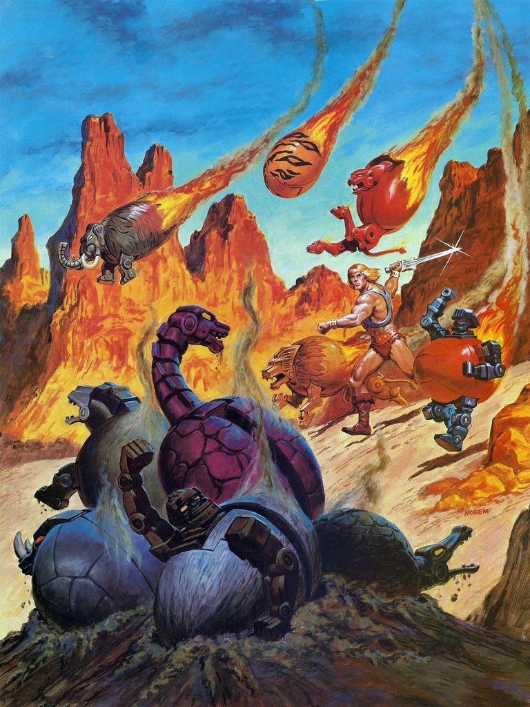 Download Comic He-Man And The Masters Of The Universe Art