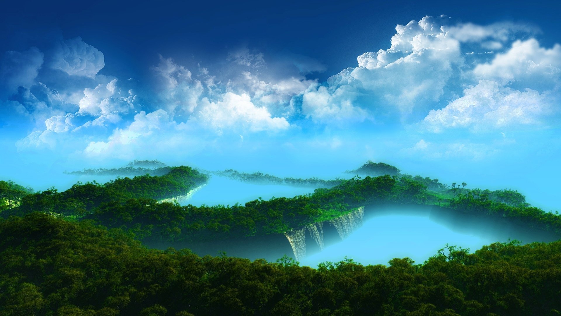 waterfall artwork
