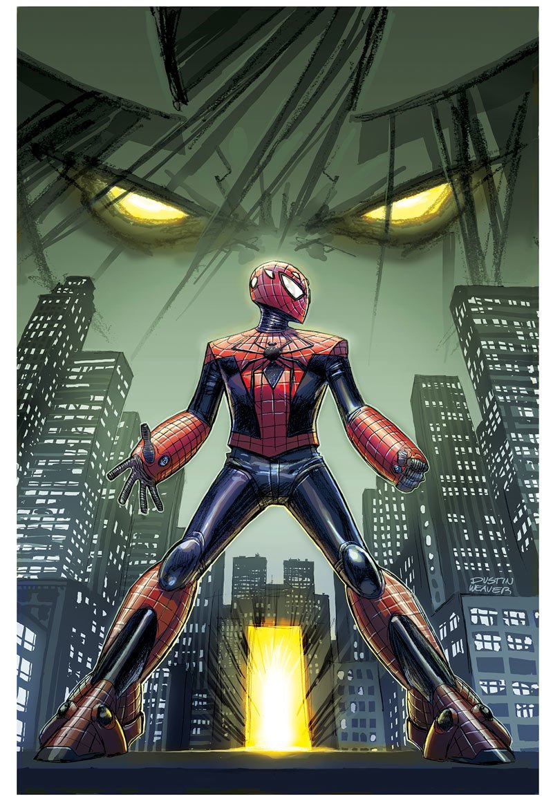 Download Comic Edge Of Spider-verse Art