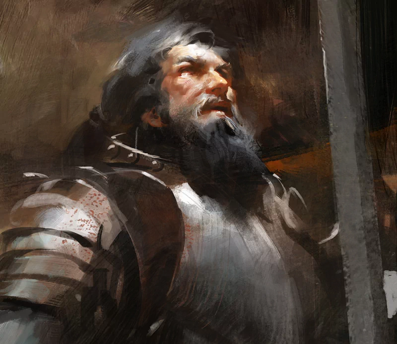  sword and beard by Jaime