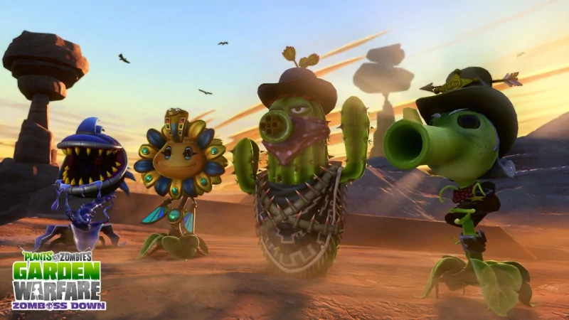 video game Plants vs. Zombies: Garden Warfare Image