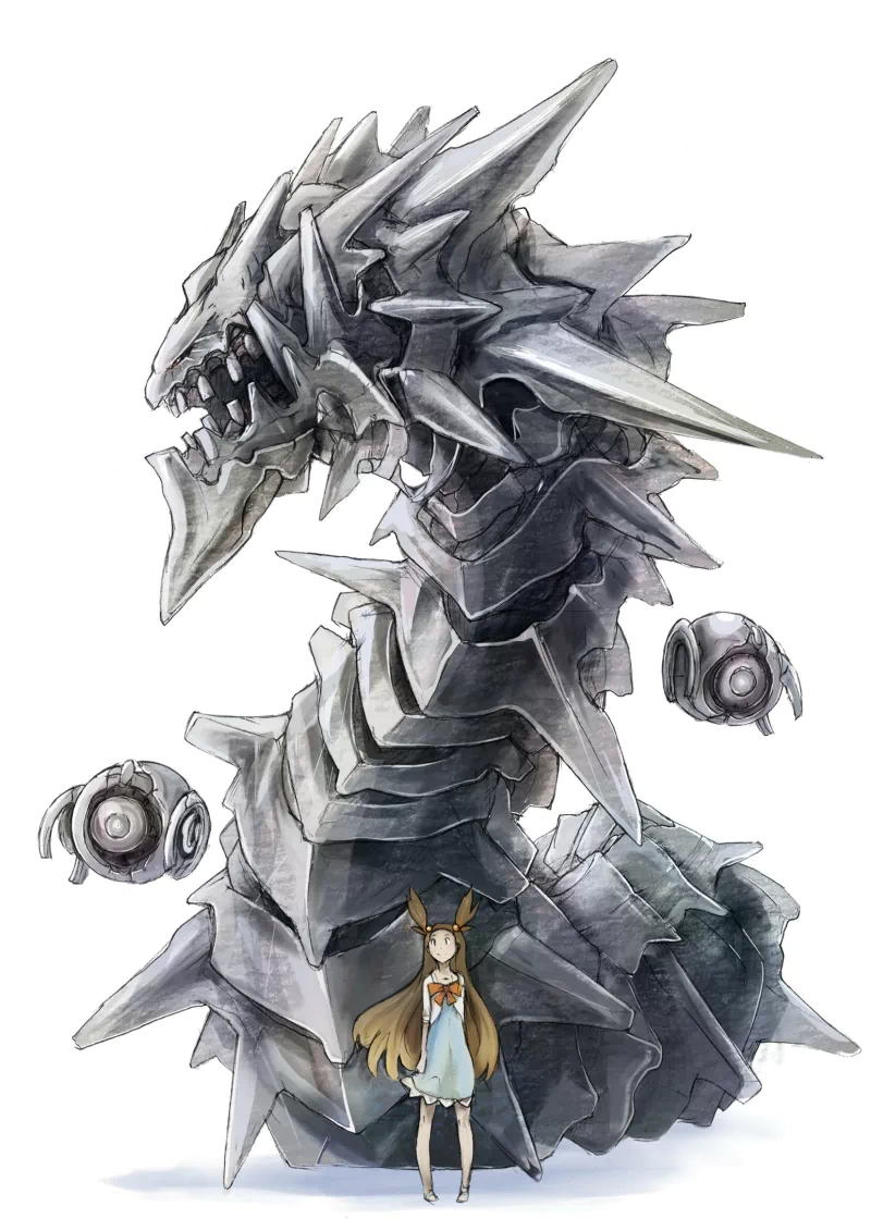 Steelix (Pokémon) video game Pokemon dragon girl Image