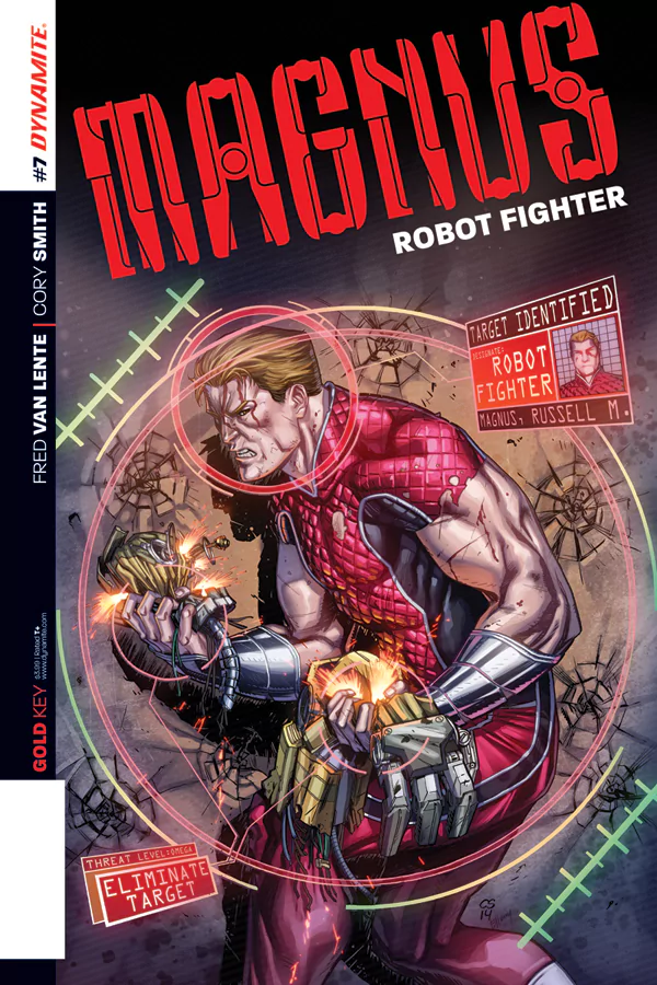 Comic Magnus, Robot Fighter Image