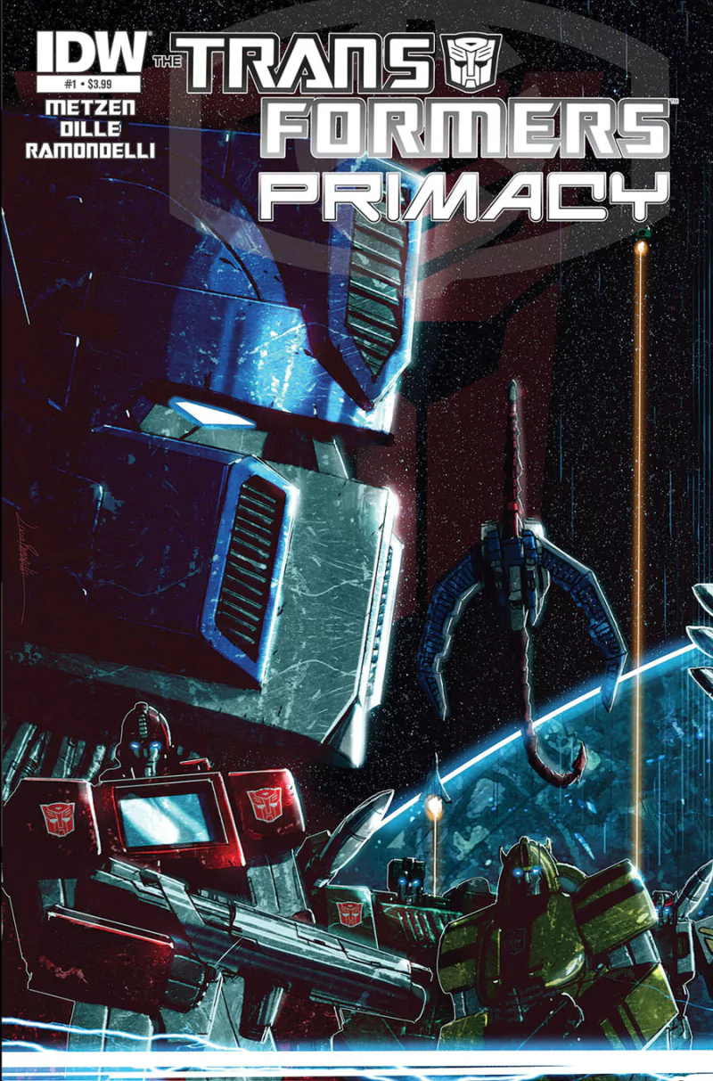 Comic transformers: primacy Image