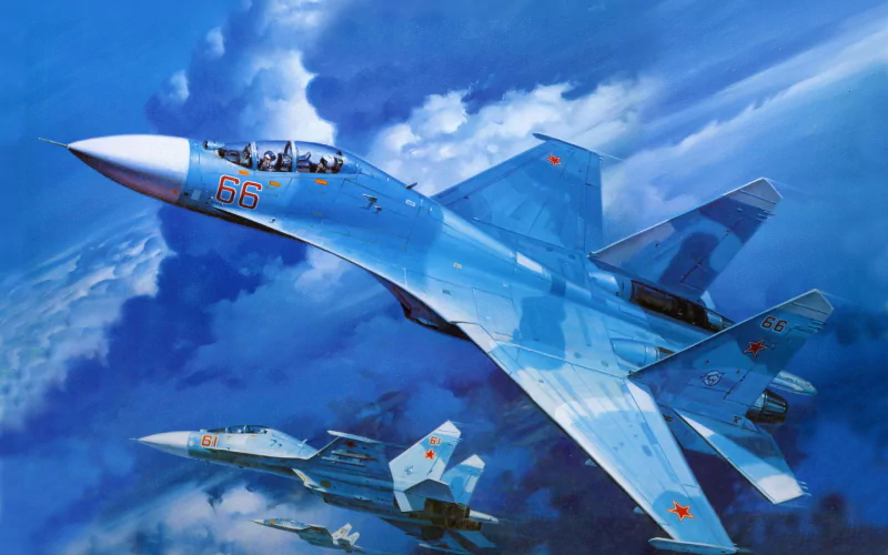 military Sukhoi Su-27 Image