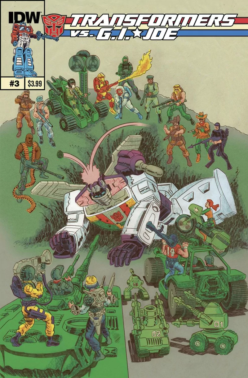 Comic transformers vs. g.i. joe Image