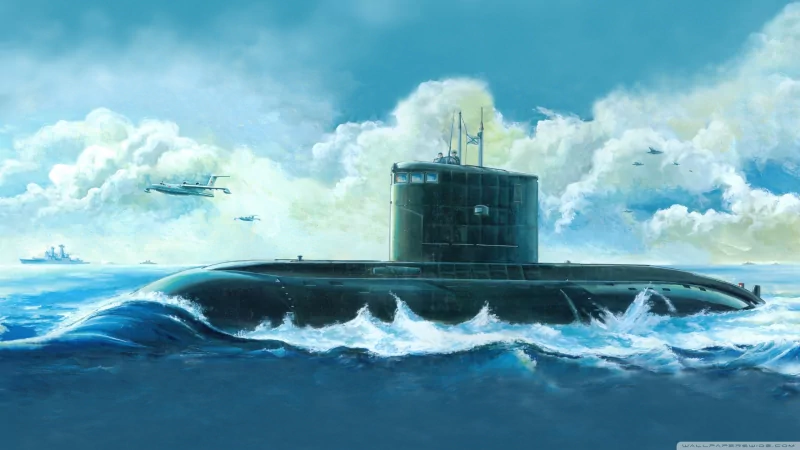 military submarine Image