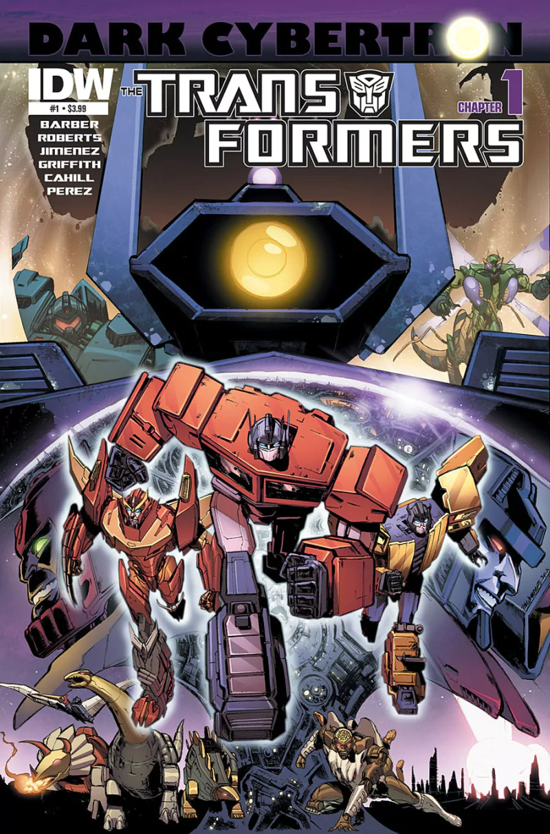 Comic transformers: dark cybertron Image
