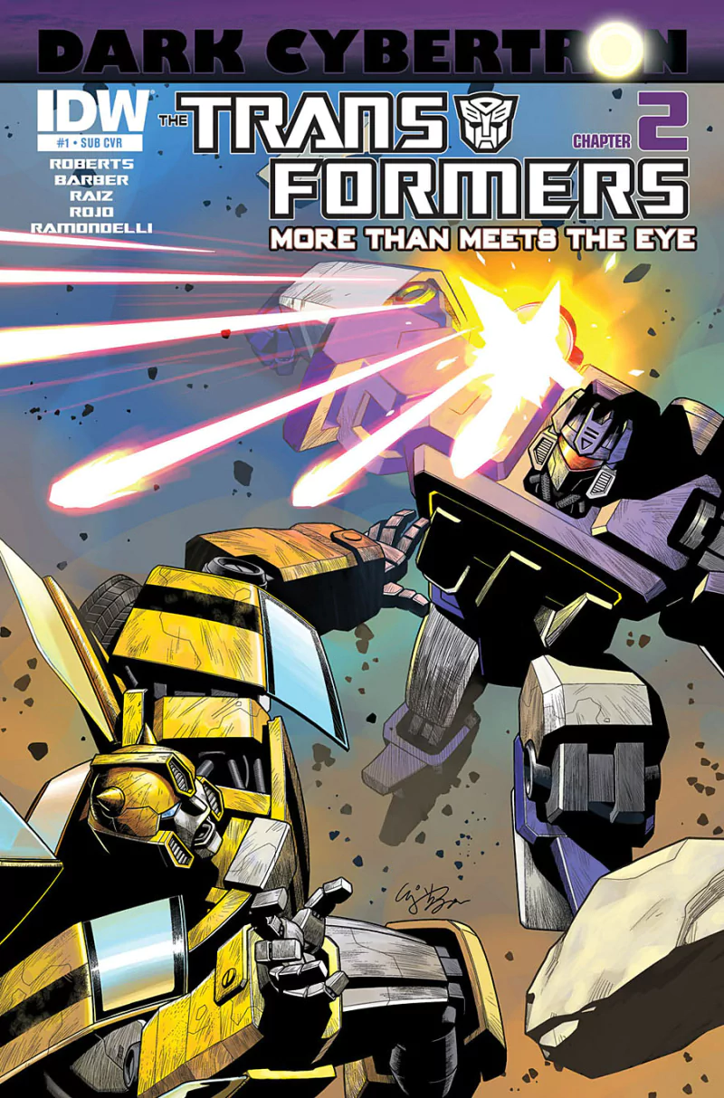 Comic transformers: more than meets the eye Image