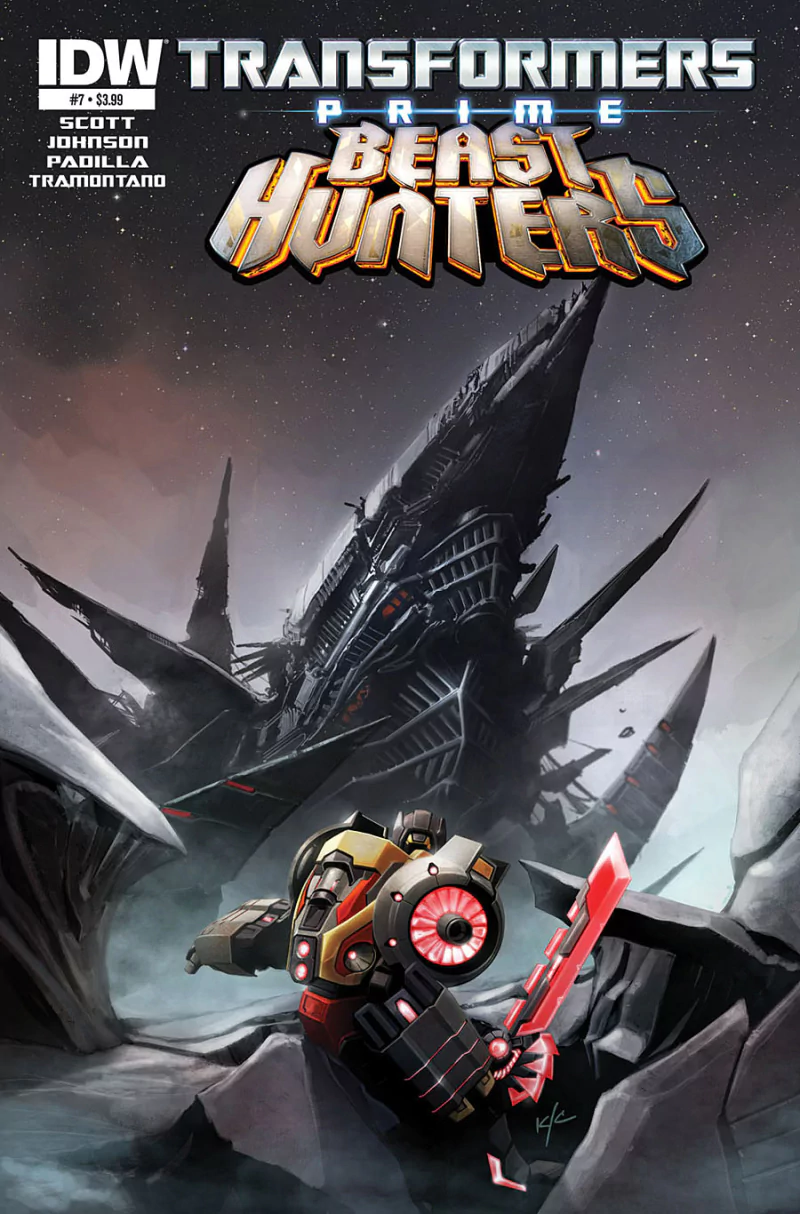 Comic transformers: prime beast hunters Image