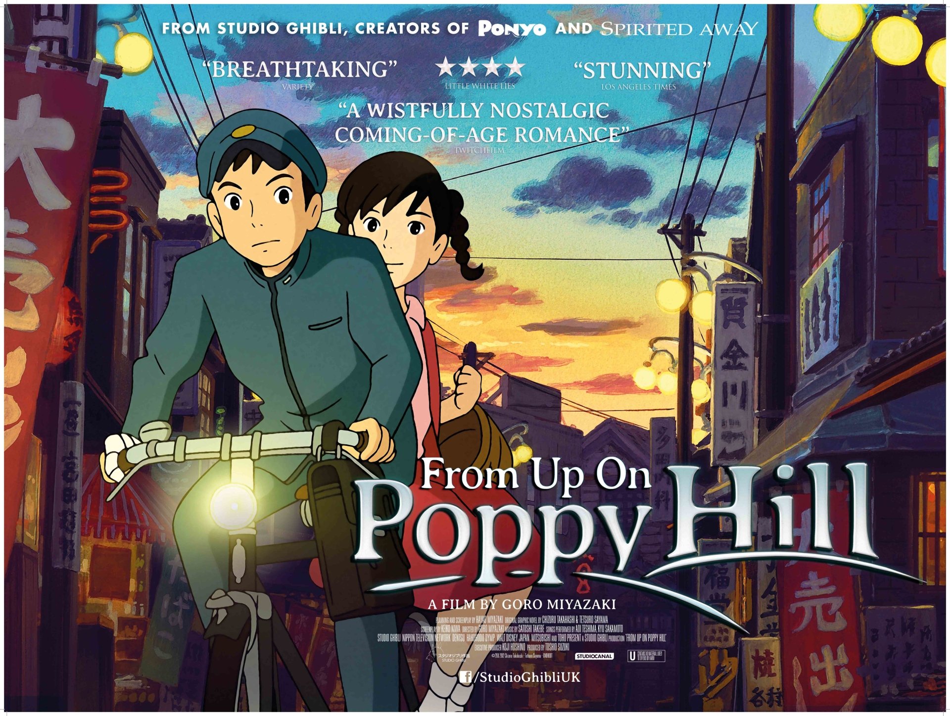 Download Anime From Up On Poppy Hill Studio Ghibli Romance Coming Of Age Art