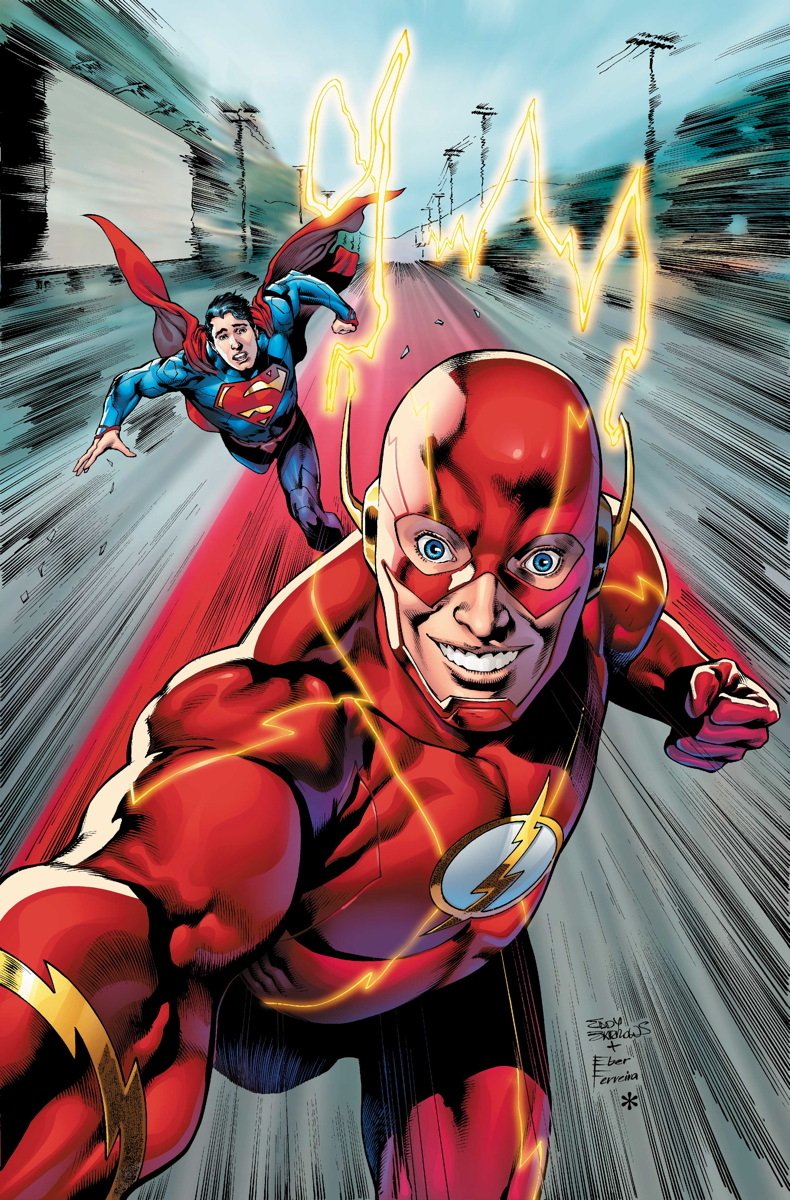 Download The New 52 Barry Allen Superman Comic Flash Art