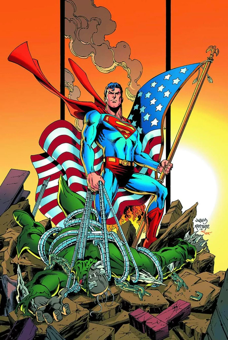 DC Comics american flag Doomsday (DC Comics) Superman Comic Superman: Unchained Image
