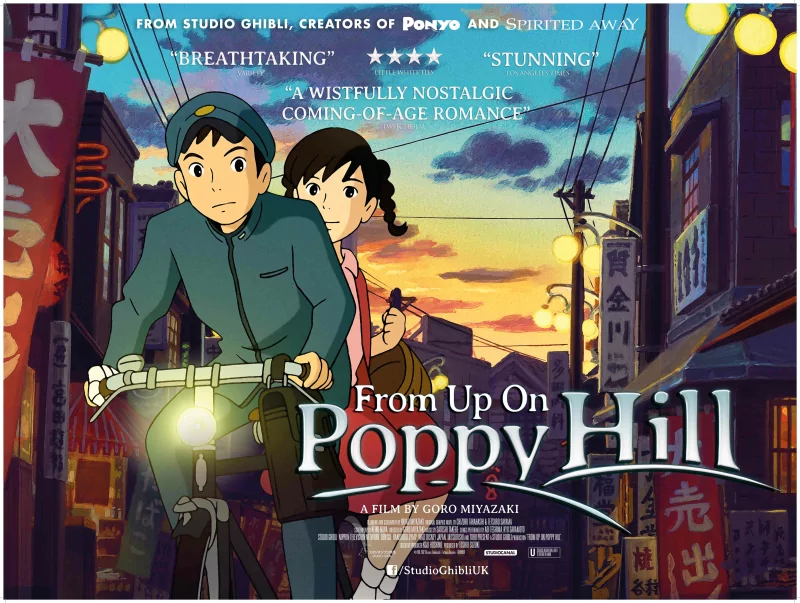 Anime From Up on Poppy Hill Studio Ghibli romance coming of age Image