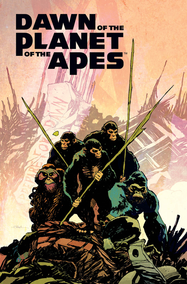 Dawn Of The Planet Of The Apes Art