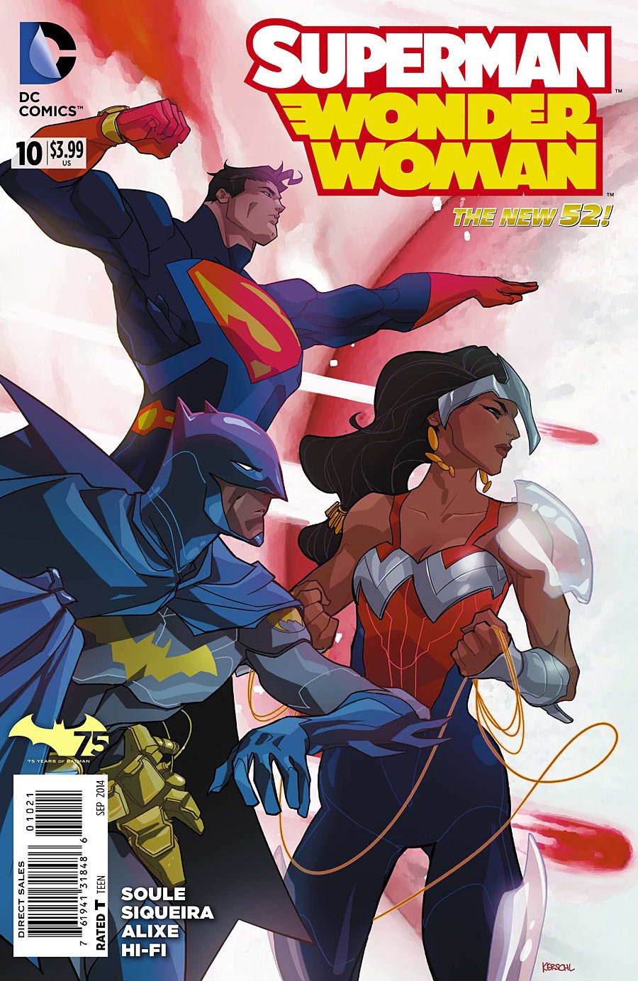 Download Comic Superman/Wonder Woman Art