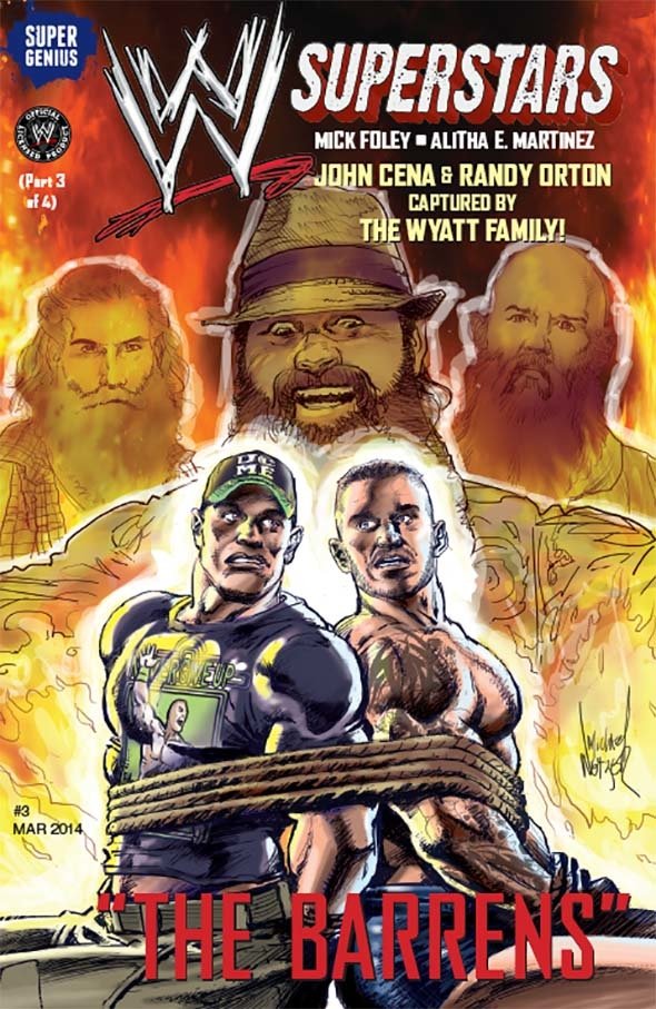 Download Comic Wwe Superstars Art