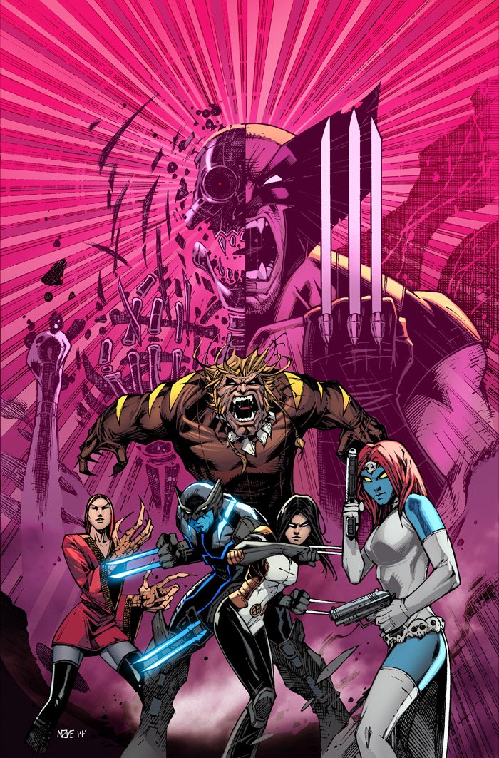 Download Comic Death Of Wolverine Art