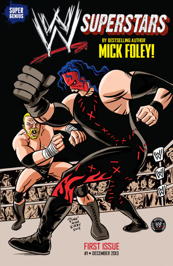 Comic wwe superstars Image