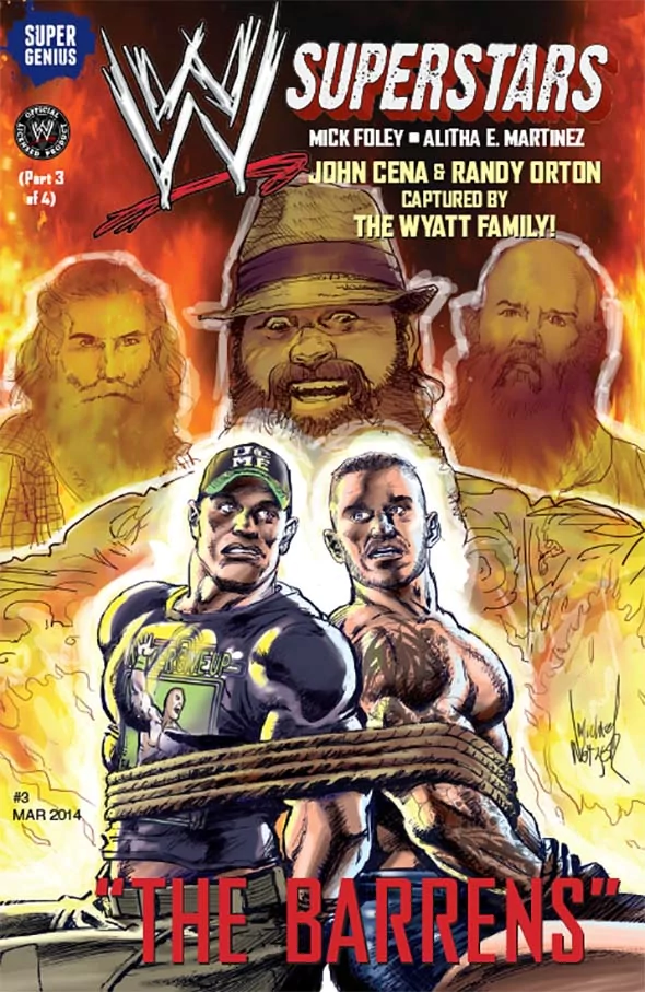 Comic wwe superstars Image