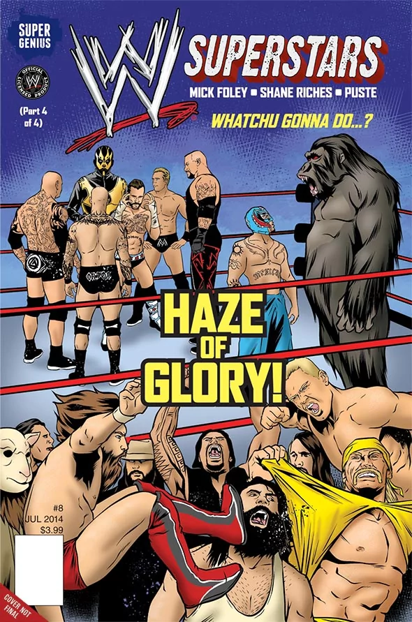 Comic wwe superstars Image