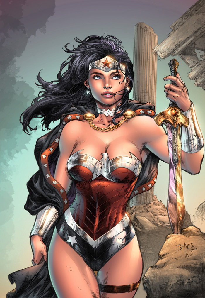 Comics Wonder Woman Art.