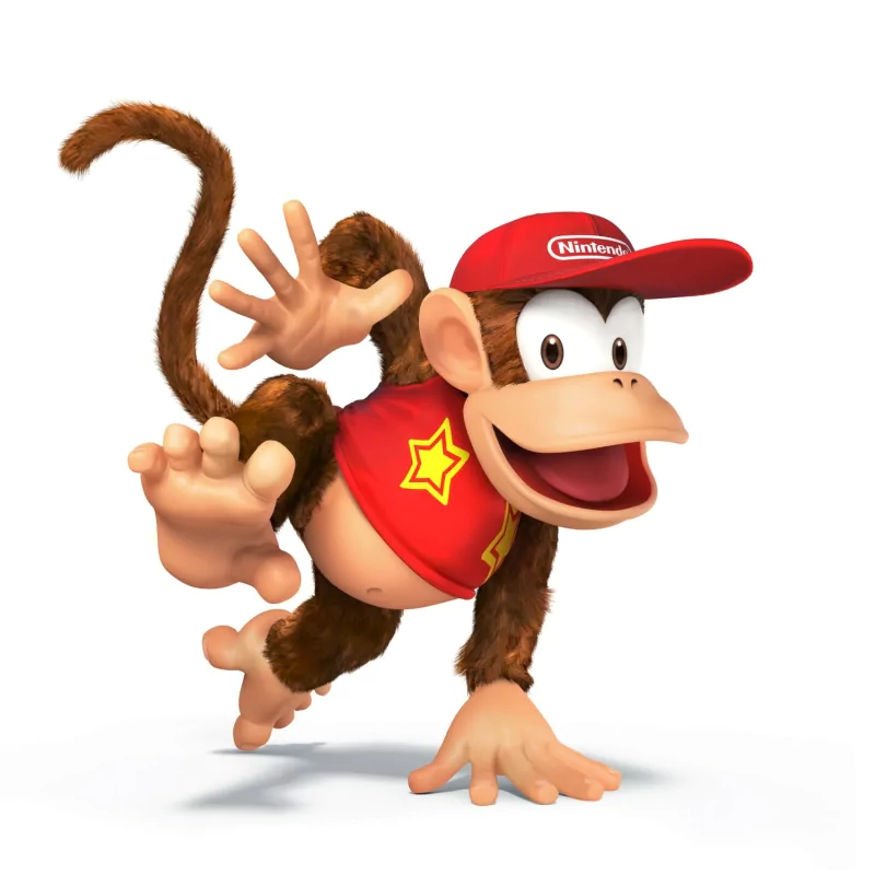 Diddy Kong video game Super Smash Bros. for Nintendo 3DS and Wii U Image