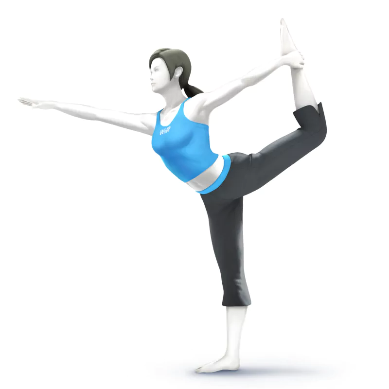 Wii Fit Trainer video game Super Smash Bros. for Nintendo 3DS and Wii U yoga fitness Image