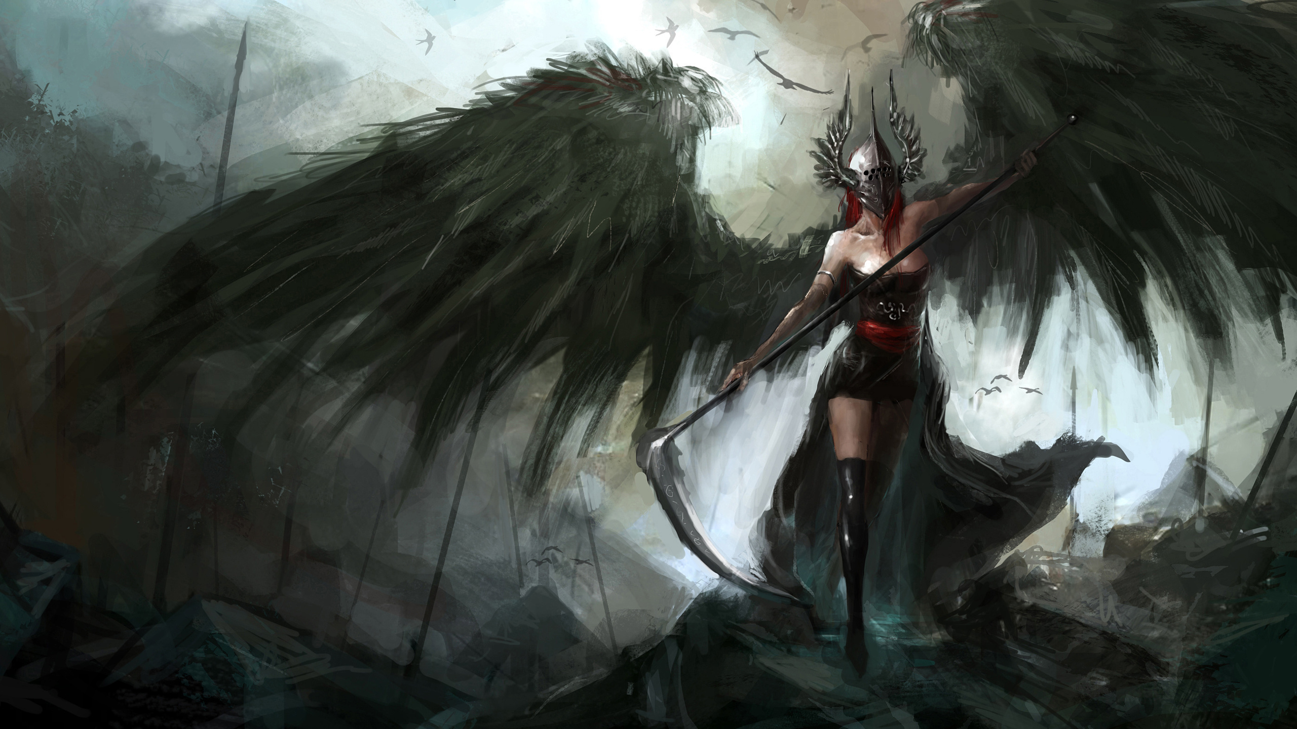 Angel Warrior Art