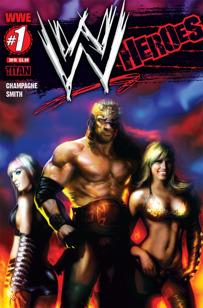 WWE Heroes Art