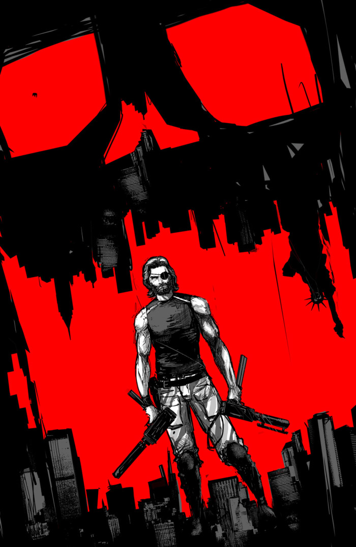 Escape from New York Art