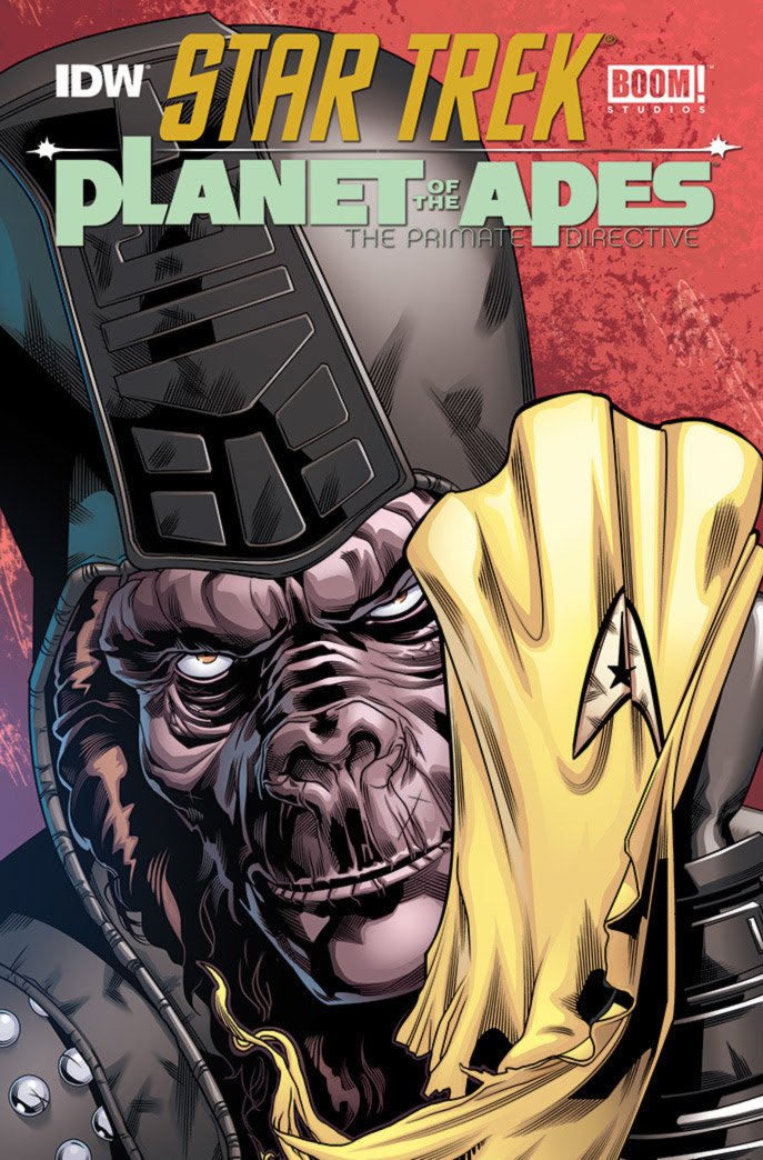 Download Comic Star Trek Meets Planet Of The Apes Art
