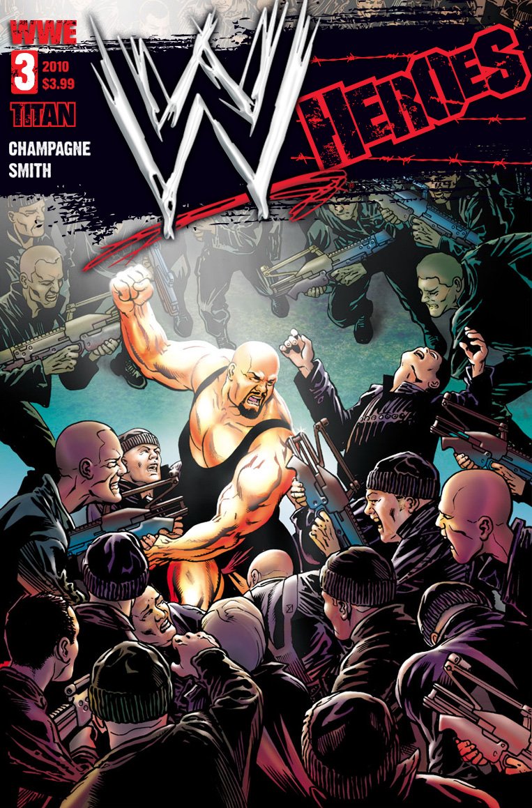 Download Comic Wwe Heroes Art