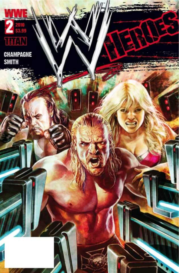 Comic wwe heroes Image