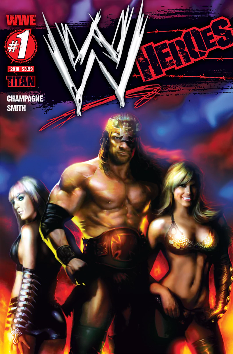 Comic wwe heroes Image
