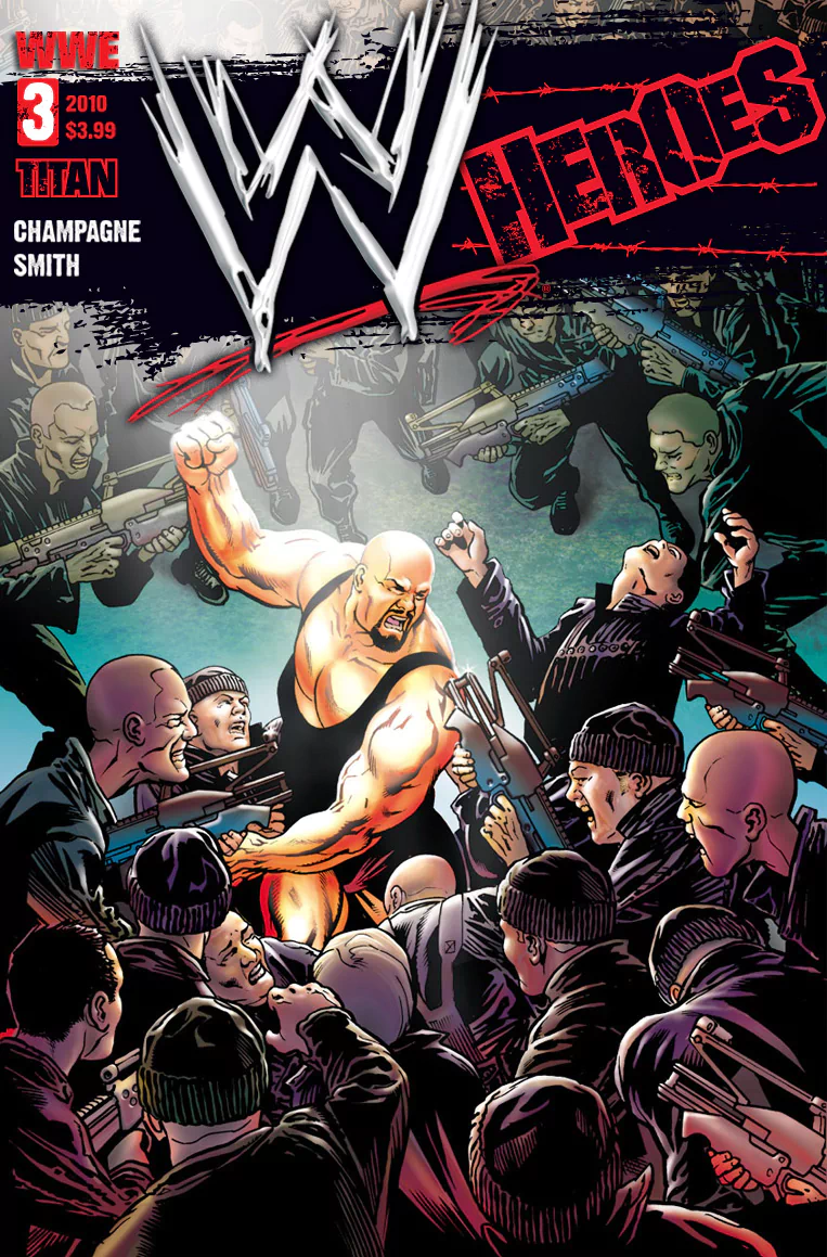 Comic wwe heroes Image