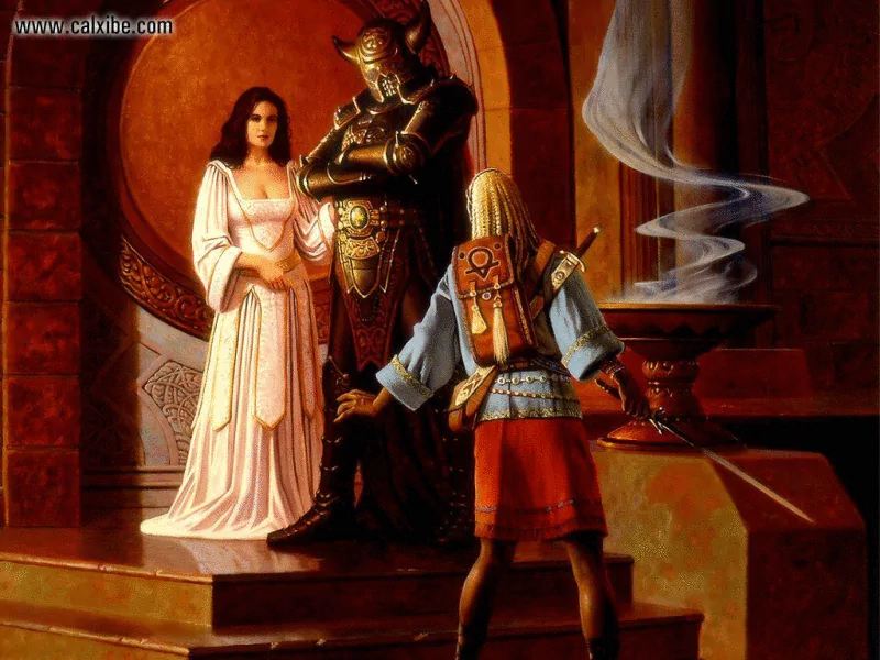  please dont leave with MR EVIL by Keith Parkinson