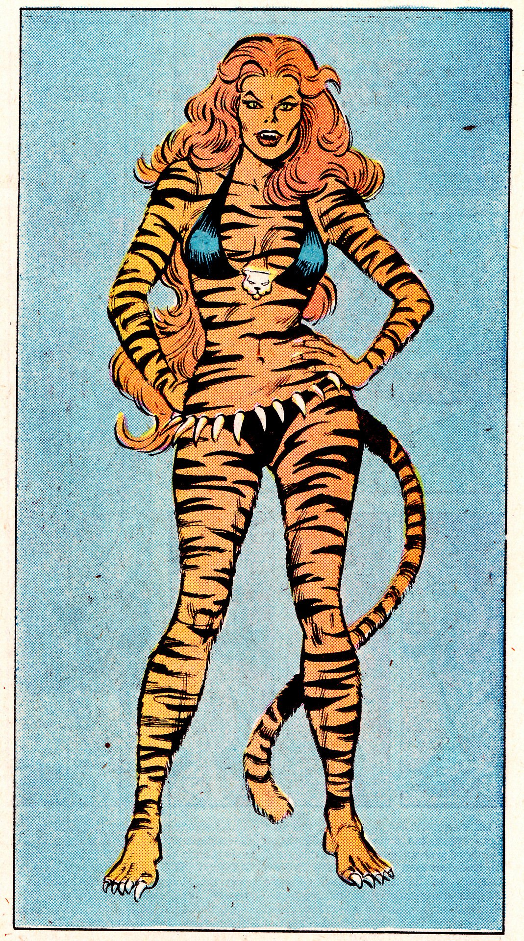 Download Comic Tigra Art