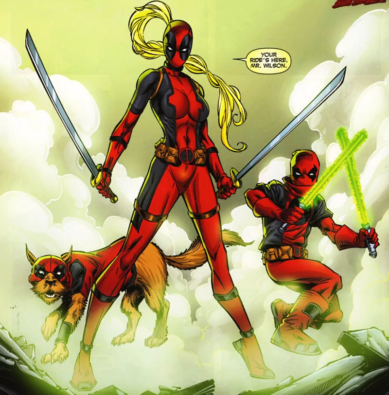 Comic Lady Deadpool Image
