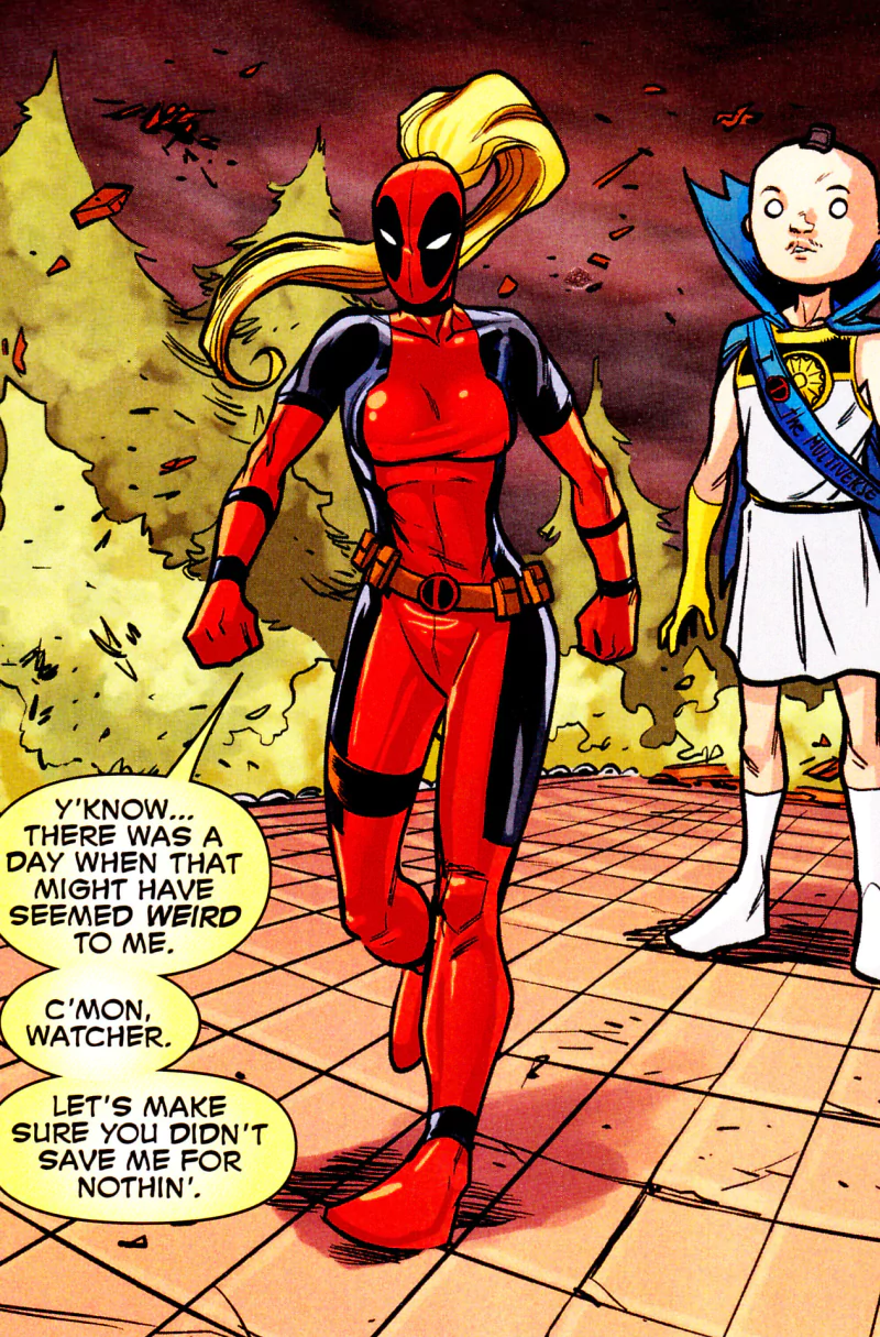 Comic Lady Deadpool Image
