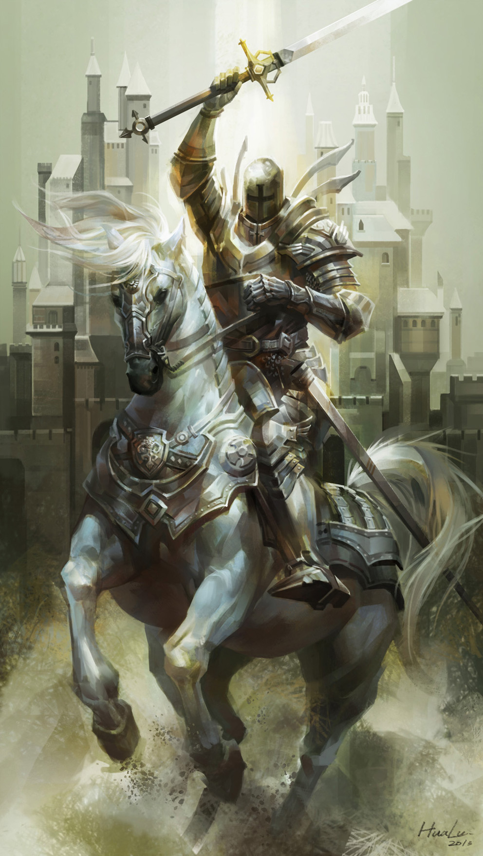 Fantasy Knight Art