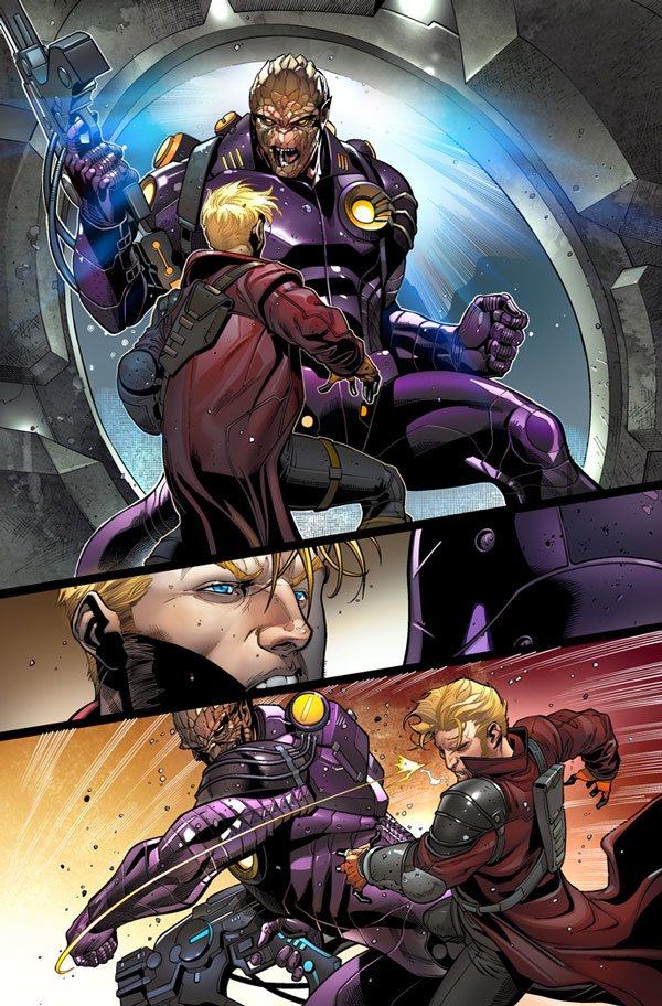Download Comic Star Lord Art
