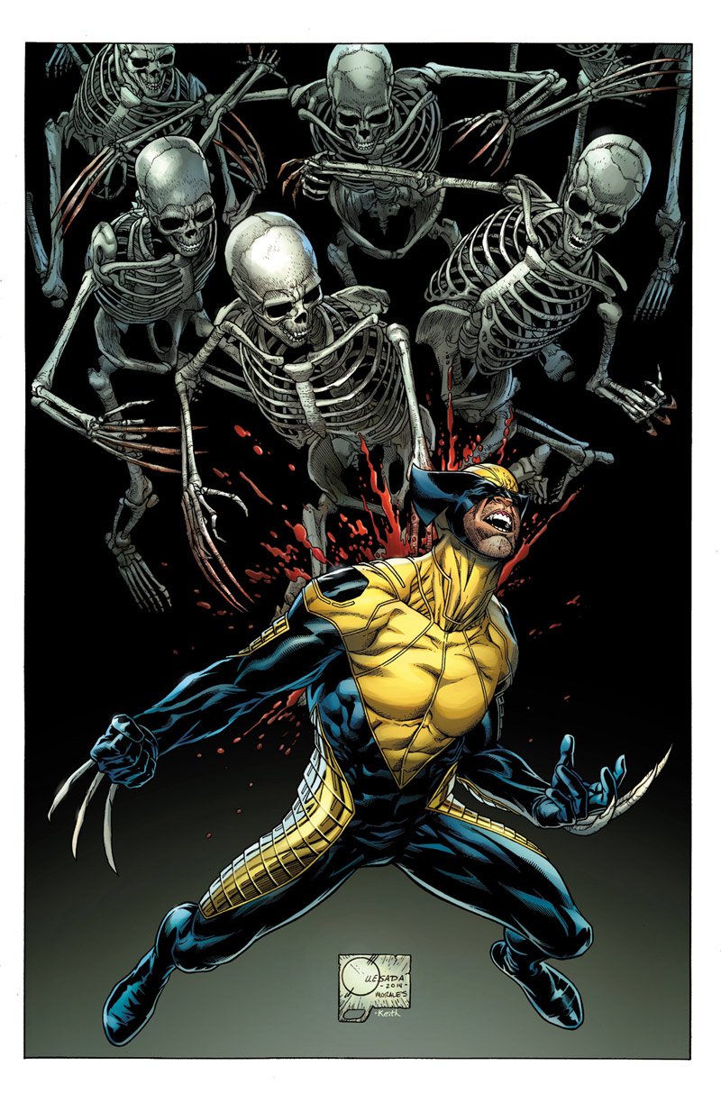 Download Comic Death Of Wolverine Art