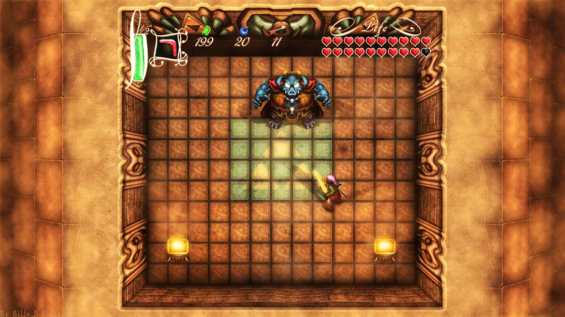 video game The Legend of Zelda: A Link to the Past Image