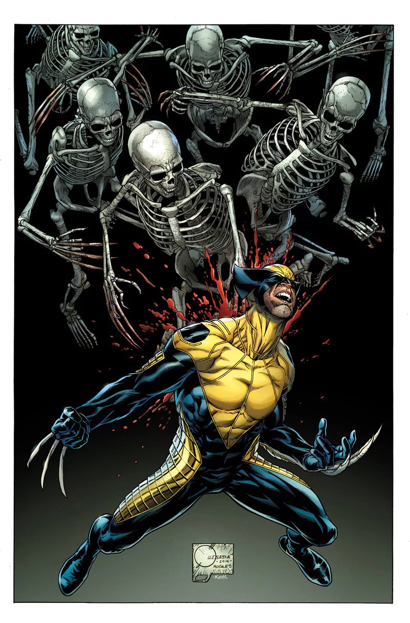 Comic death of wolverine Image